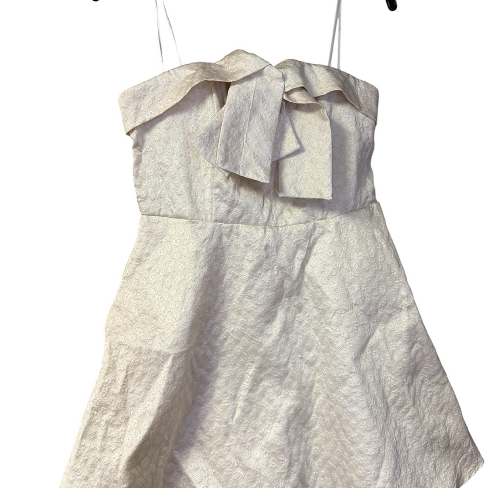 Mustard Seed Cream Elegant Dress